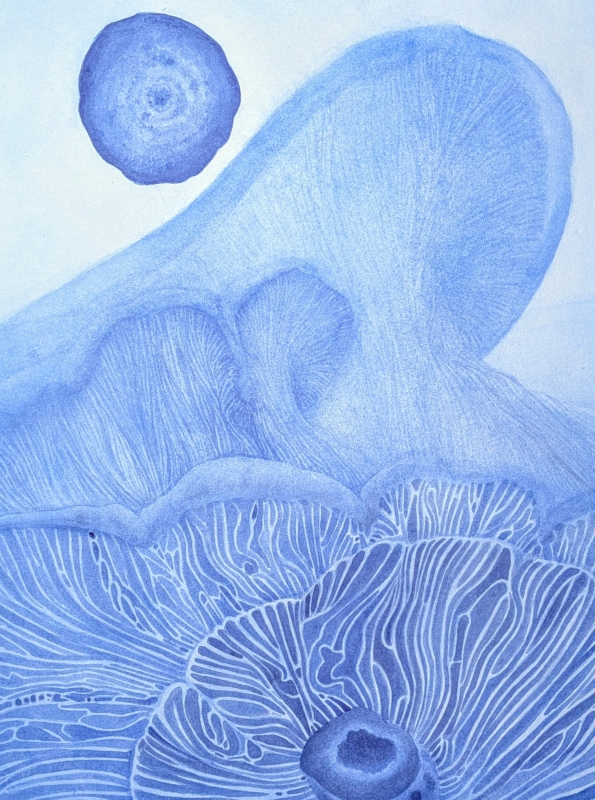 Indigo Currents by artist Annessa King